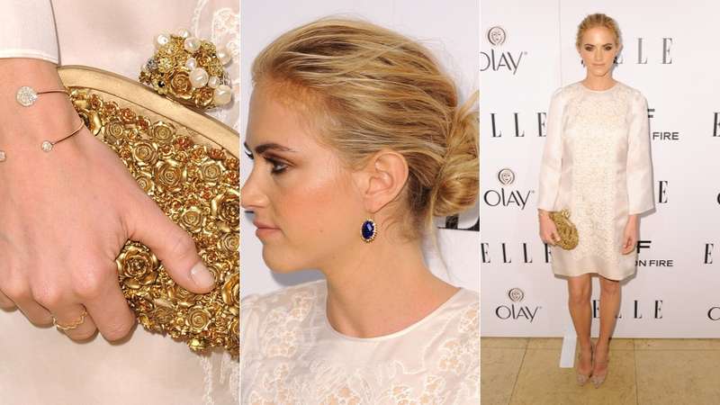 Illustration for article titled Seriously Pretty Party Dresses at the Elle Women in Television Event
